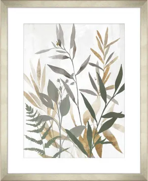 BOTANICAL BLUE LEAVES II by La Grolla, a Prints for sale on Style Sourcebook