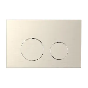 Toilet Flush Buttons | Made From ABS In Brushed Nickel By ADP by ADP, a Toilets & Bidets for sale on Style Sourcebook