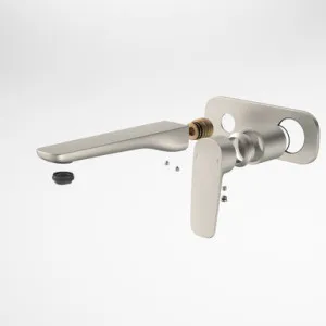 Contura II Wall Basin/Bath Mixer 180mm - Trim Kit | Made From Brass In Brushed Nickel By Caroma by Caroma, a Bathroom Taps & Mixers for sale on Style Sourcebook