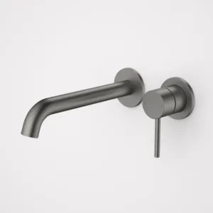 Liano II Wash Basin/Bath Mixer Round Cover Plates X2 210mm Lead Free | Made From Brass In Gunmetal By Caroma by Caroma, a Bathroom Taps & Mixers for sale on Style Sourcebook