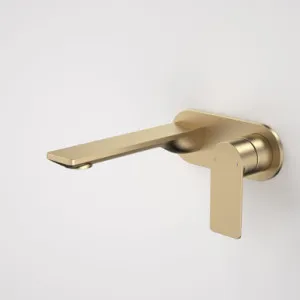 Urbane II Wash Basin/Bath Mixer Round Cover Plate 180mm Brushed Lead Free | Made From Brass/Brushed Brass By Caroma by Caroma, a Bathroom Taps & Mixers for sale on Style Sourcebook