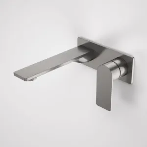 Urbane II Wash Basin/Bath Mixer Rectangle Cover Plate 180mm Lead Free | Made From Brass In Gunmetal By Caroma by Caroma, a Bathroom Taps & Mixers for sale on Style Sourcebook