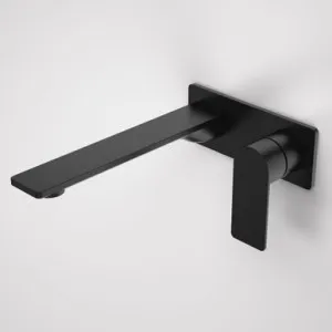 Urbane II Wash Basin/Bath Mixer Rectangle Cover Plate 220mm Lead Free | Made From Brass In Matte Black By Caroma by Caroma, a Bathroom Taps & Mixers for sale on Style Sourcebook