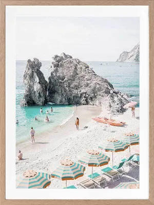 A Morning in Positano Framed Art Print by Urban Road, a Prints for sale on Style Sourcebook