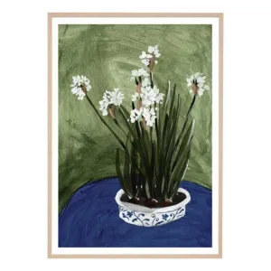 Petite Blooms Framed Print in 87 x 122cm by OzDesignFurniture, a Prints for sale on Style Sourcebook