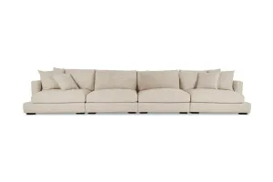 Long Beach 4pc Sofa, Sienna Natural, by Lounge Lovers by Lounge Lovers, a Sofas for sale on Style Sourcebook