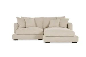 Long Beach 2pc Right Chaise Sofa, Sienna Natural, by Lounge Lovers by Lounge Lovers, a Sofas for sale on Style Sourcebook