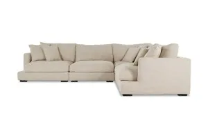 Long Beach 5pc Corner Sofa, Sienna Natural, by Lounge Lovers by Lounge Lovers, a Sofas for sale on Style Sourcebook