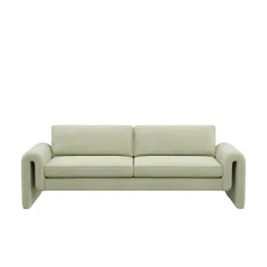 Kole Sofa - Sage Green Velvet by Urban Road, a Sofas for sale on Style Sourcebook