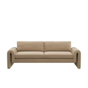 Kole Sofa - Almond Velvet by Urban Road, a Sofas for sale on Style Sourcebook