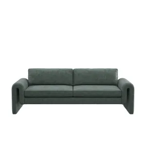 Kole Sofa - Silver Pine Mottled Velvet by Urban Road, a Sofas for sale on Style Sourcebook