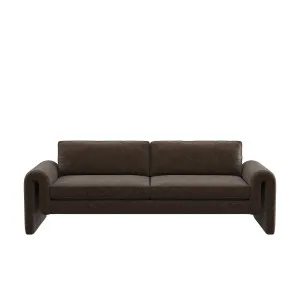 Kole Sofa - Bison Brown Mottled Velvet by Urban Road, a Sofas for sale on Style Sourcebook