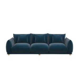 Alden Sofa - Peacock Blue Velvet by Urban Road, a Sofas for sale on Style Sourcebook