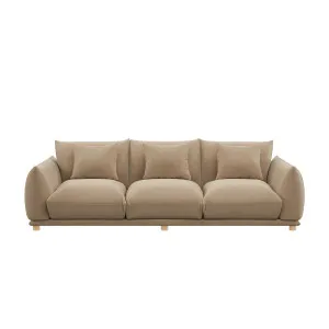 Alden Sofa - Almond Velvet by Urban Road, a Sofas for sale on Style Sourcebook