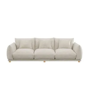 Alden Sofa - Cloud Dancer Mottled Velvet by Urban Road, a Sofas for sale on Style Sourcebook