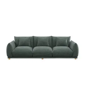 Alden Sofa - Silver Pine Mottled Velvet by Urban Road, a Sofas for sale on Style Sourcebook