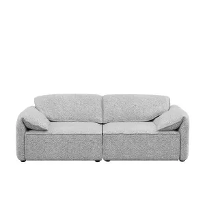 Layla 2 Seater Sofa - Salt & Pepper Weave by Urban Road, a Sofas for sale on Style Sourcebook