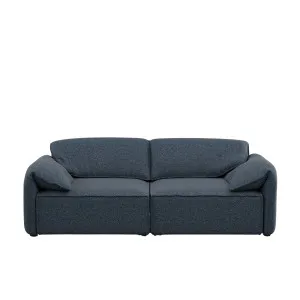 Layla 2 Seater Sofa - Deep Marine Weave by Urban Road, a Sofas for sale on Style Sourcebook