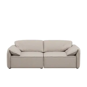 Layla 2 Seater Sofa - Oatmeal Weave by Urban Road, a Sofas for sale on Style Sourcebook