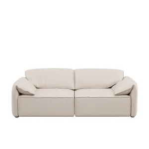 Layla 2 Seater Sofa - White Sands Boucle by Urban Road, a Sofas for sale on Style Sourcebook