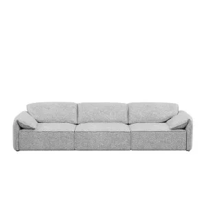 Layla 3 Seater Sofa - Salt & Pepper Weave by Urban Road, a Sofas for sale on Style Sourcebook