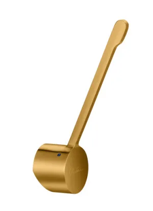 Essente Care Handle For Goose Neck Mixer | Made From Zinc In Gold By Oliveri by Oliveri, a Bathroom Taps & Mixers for sale on Style Sourcebook