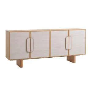 Solveig 1.8m Sideboard - Natural by Interior Secrets - AfterPay Available by Interior Secrets, a Sideboards, Buffets & Trolleys for sale on Style Sourcebook