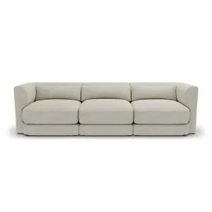 Santa Monica Modular Armless Sofa Boucle Pumice - 3 Seater by James Lane, a Sofas for sale on Style Sourcebook