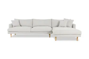 Hampton Right Chaise Sofa, Grey, by Lounge Lovers by Lounge Lovers, a Sofas for sale on Style Sourcebook