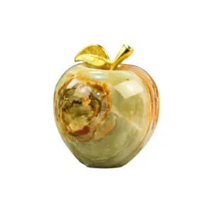 Marini Marble Apple Paper Weight, Green by Marble Realm, a Desk Decor for sale on Style Sourcebook
