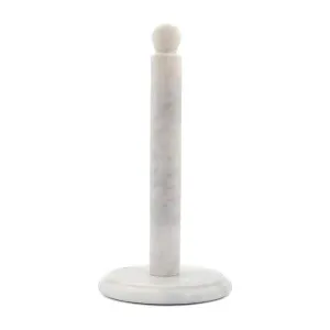 Orvieto Marble Paper Towel Holder, White by Marble Realm, a Napkins for sale on Style Sourcebook