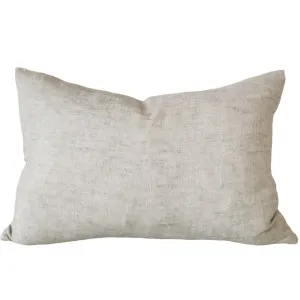 Colette Linen Cotton Cushion 40x60cm Lumbar - Fern Green by Macey & Moore, a Cushions, Decorative Pillows for sale on Style Sourcebook