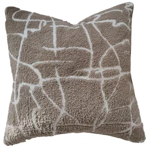 Chinoiserie 55cm Square - Abstract Brown by null, a Cushions, Decorative Pillows for sale on Style Sourcebook