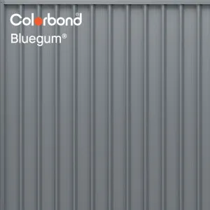 Bluegum® (Classic Finish - Fencing Range) by COLORBOND® steel, a Steel Fencing for sale on Style Sourcebook