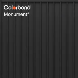 Monument® (Classic Finish - Fencing Range) by COLORBOND® steel, a Steel Fencing for sale on Style Sourcebook