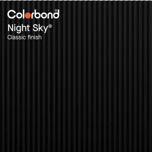 Night Sky® (Classic Finish - Corrugated Profile) by COLORBOND® steel, a Steel Roofing for sale on Style Sourcebook