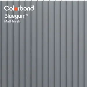 Bluegum® (Matt Finish - Standing Seam Profile) by COLORBOND® steel, a Steel Cladding for sale on Style Sourcebook