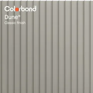 Dune® (Classic Finish - Standing Seam Profile) by COLORBOND® steel, a Steel Cladding for sale on Style Sourcebook