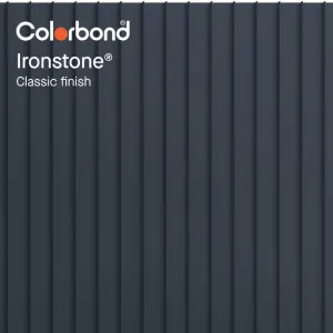 Ironstone® (Classic Finish - Standing Seam Profile) by COLORBOND® steel, a Steel Cladding for sale on Style Sourcebook