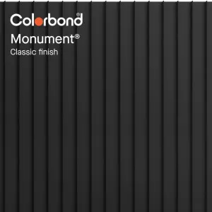 Monument® (Classic Finish - Standing Seam Profile) by COLORBOND® steel, a Steel Cladding for sale on Style Sourcebook