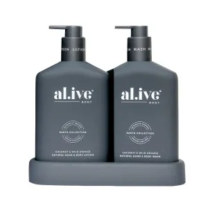 Wash & Lotion Duo - Coconut & Wild Orange by al.ive body, a Bath & Body Products for sale on Style Sourcebook