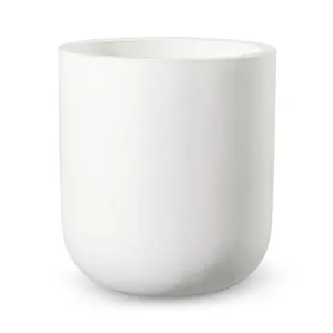 Dora Concrete Planter White - 38cm x 42cm by James Lane, a Plant Holders for sale on Style Sourcebook