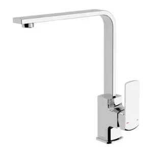 Teva Squareline Sink Mixer 200mm 6 Star Chrome In Chrome Finish By Phoenix by PHOENIX, a Kitchen Taps & Mixers for sale on Style Sourcebook