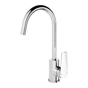 Arlo Gooseneck Sink Mixer 6 Star 200mm Chrome In Chrome Finish By Phoenix by PHOENIX, a Kitchen Taps & Mixers for sale on Style Sourcebook