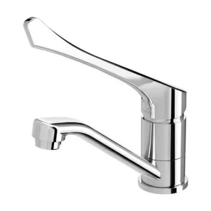 Ivy Mkii Extended Handle Swivel Basin Mixer Chrome In Chrome Finish By Phoenix by PHOENIX, a Bathroom Taps & Mixers for sale on Style Sourcebook