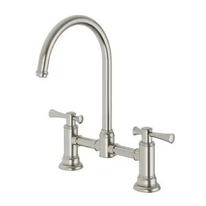 Phoenix Cromford Exposed Sink Set Brushed Nickel by PHOENIX, a Bathroom Taps & Mixers for sale on Style Sourcebook