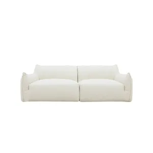 Luella Boucle Ivory Modular Sofa - 3 Seater by James Lane, a Sofas for sale on Style Sourcebook