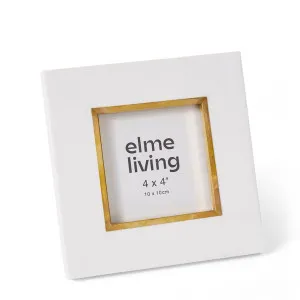 Kissa 4x4" Photo Frame - 17 x 1 x 17cm by Elme Living, a Photo Frames for sale on Style Sourcebook