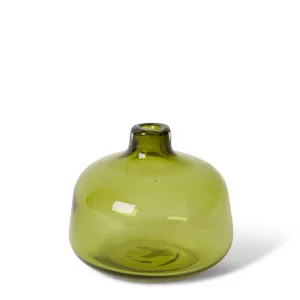 Dalili Bottle Short - 11 x 11 x 10cm by Elme Living, a Vases & Jars for sale on Style Sourcebook