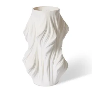 Blanca Vase - 26 x 26 x 41cm by Elme Living, a Vases & Jars for sale on Style Sourcebook